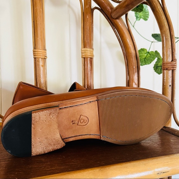 🌱 BARED Sz 41 ‘Mercury’ Tan Loafers - As New - Comfort - Leather - Picture 3 of 10